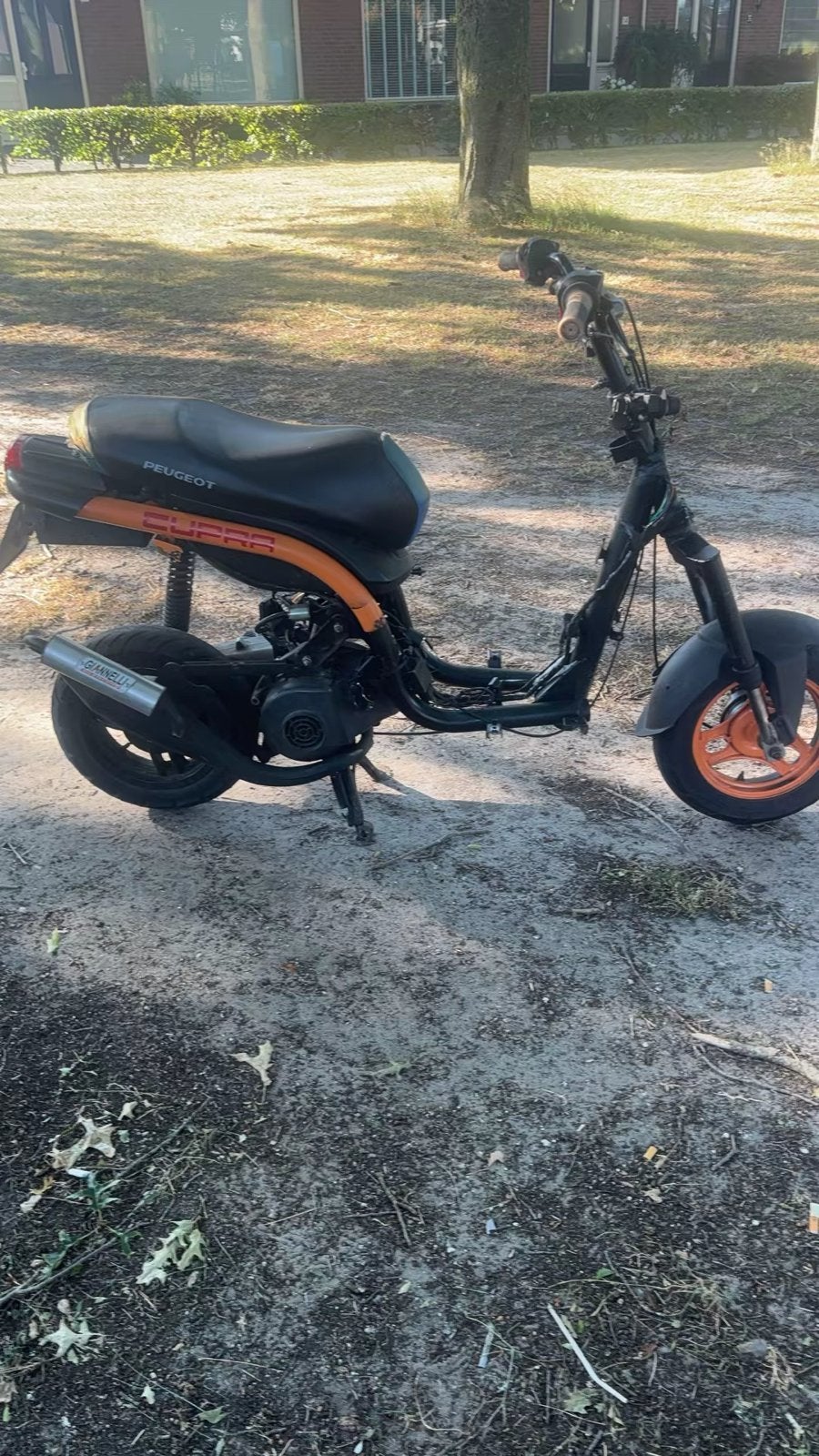 Peugeot Ludix 50cc met Gianelli terugloop - stunt scooter, Ophalen, Gebruikt, Overige typen, Peugeot