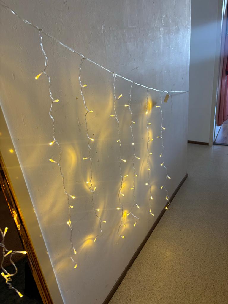 Sfeervolle LED Lichtketting met 8 Standen - Warm Wit, Kunststof, Ophalen of Verzenden, Zo goed als nieuw, Modern