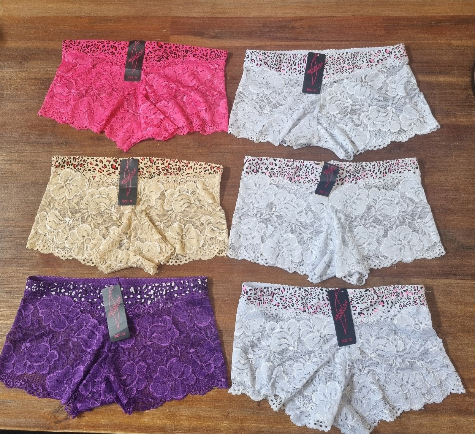 6 nieuwe XINZINA damesslips maat M, Xinzina, Ophalen of Verzenden, Overige kleuren, Slip