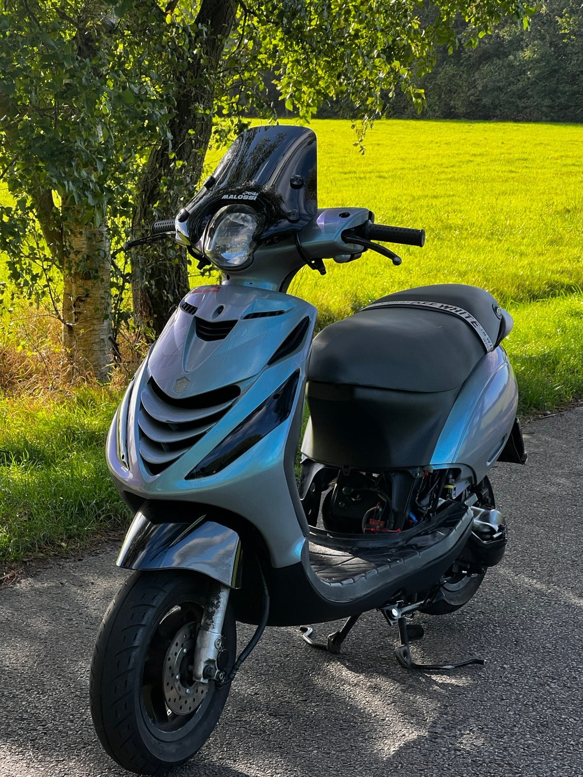 Piaggio Zip 70cc Malossi Sport | Project | Blauw Kenteken, Ophalen, Zo goed als nieuw, Zip