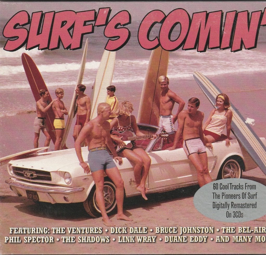 Surf's Coming Up  ( 3 cd set ), Verzenden, Zo goed als nieuw, Poprock