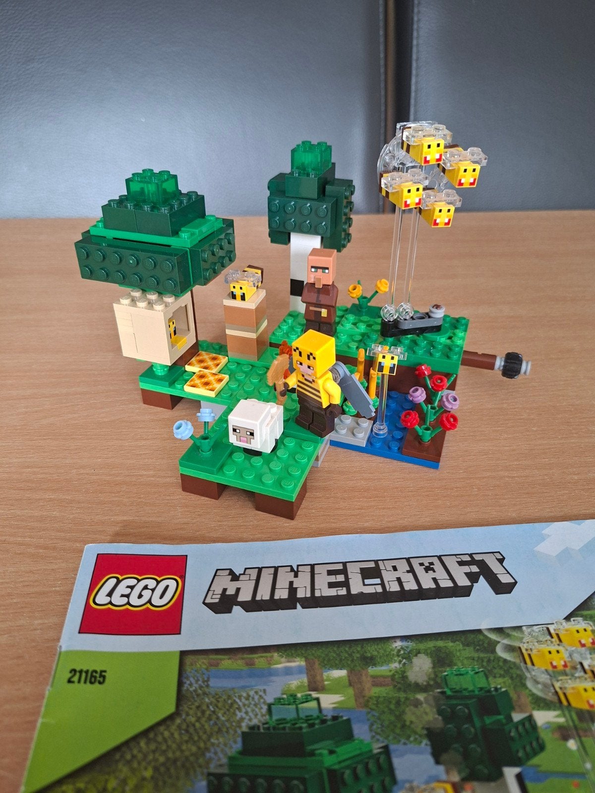 LEGO Minecraft 21165, de Bijenhouderij, Inclusief instructies, Minecraft, Lego, Ophalen of Verzenden