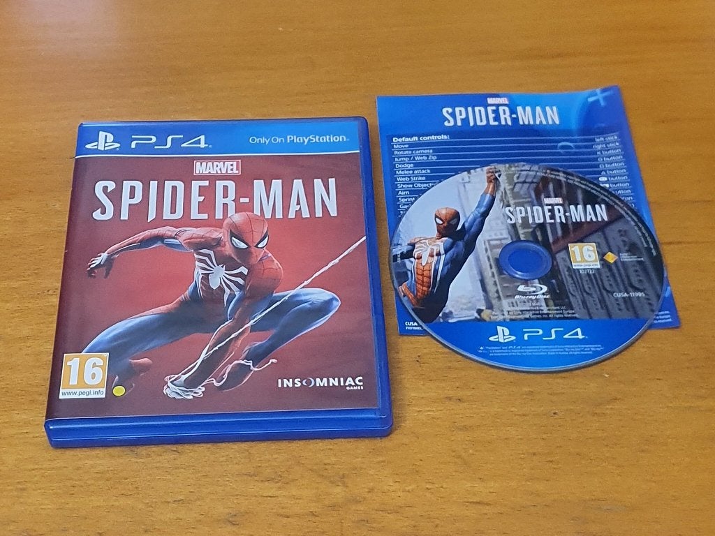 PS4 | Marvel Spider-Man | Spiderman, Spelcomputers en Games, Games | Sony PlayStation 4, Avontuur en Actie, Gebruikt, 1 speler