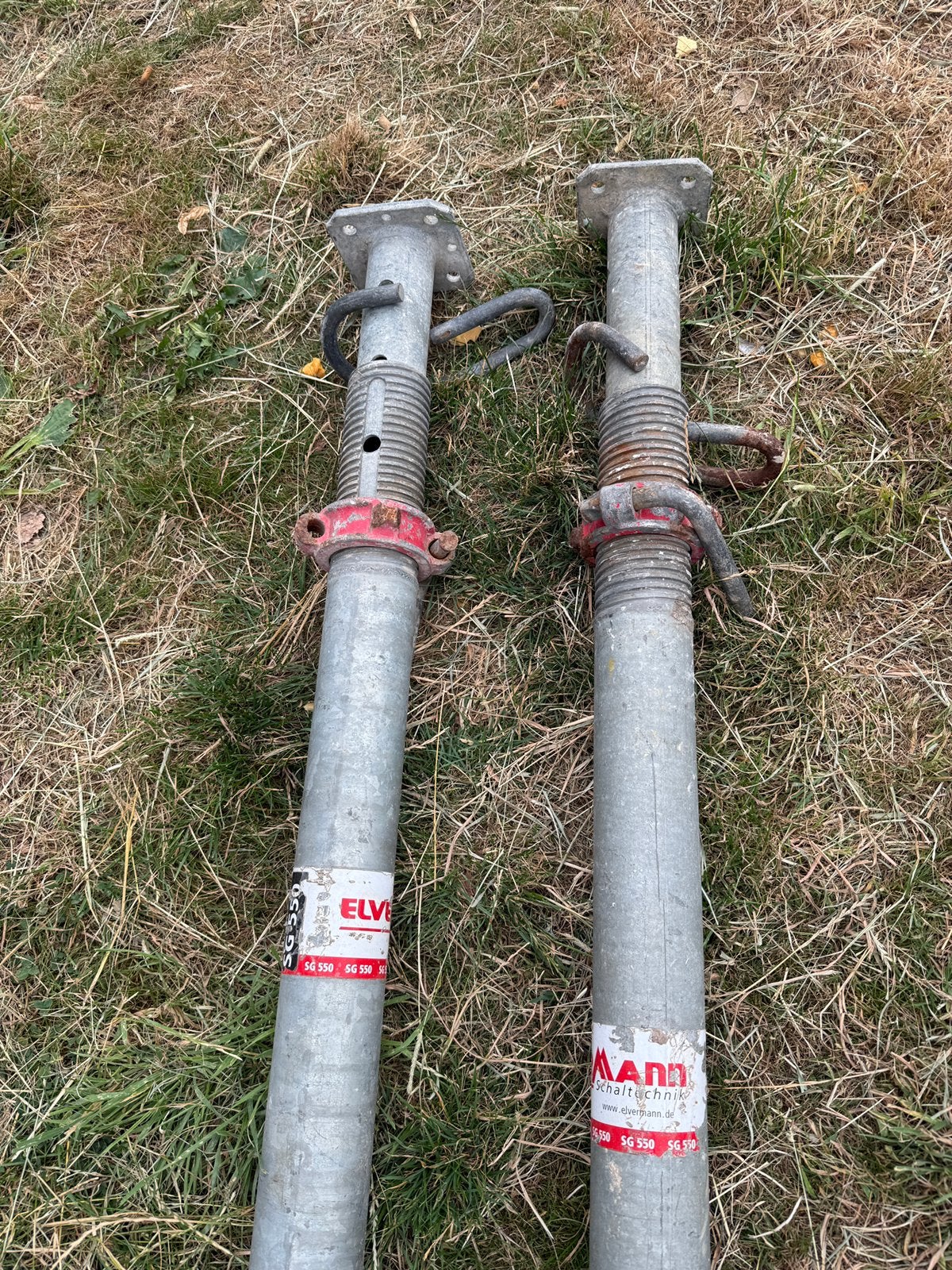 2 bouwstempels Elvermann Mammoet tot 5,5 meter, Ophalen, Gebruikt, Overige typen, Minder dan 2 meter