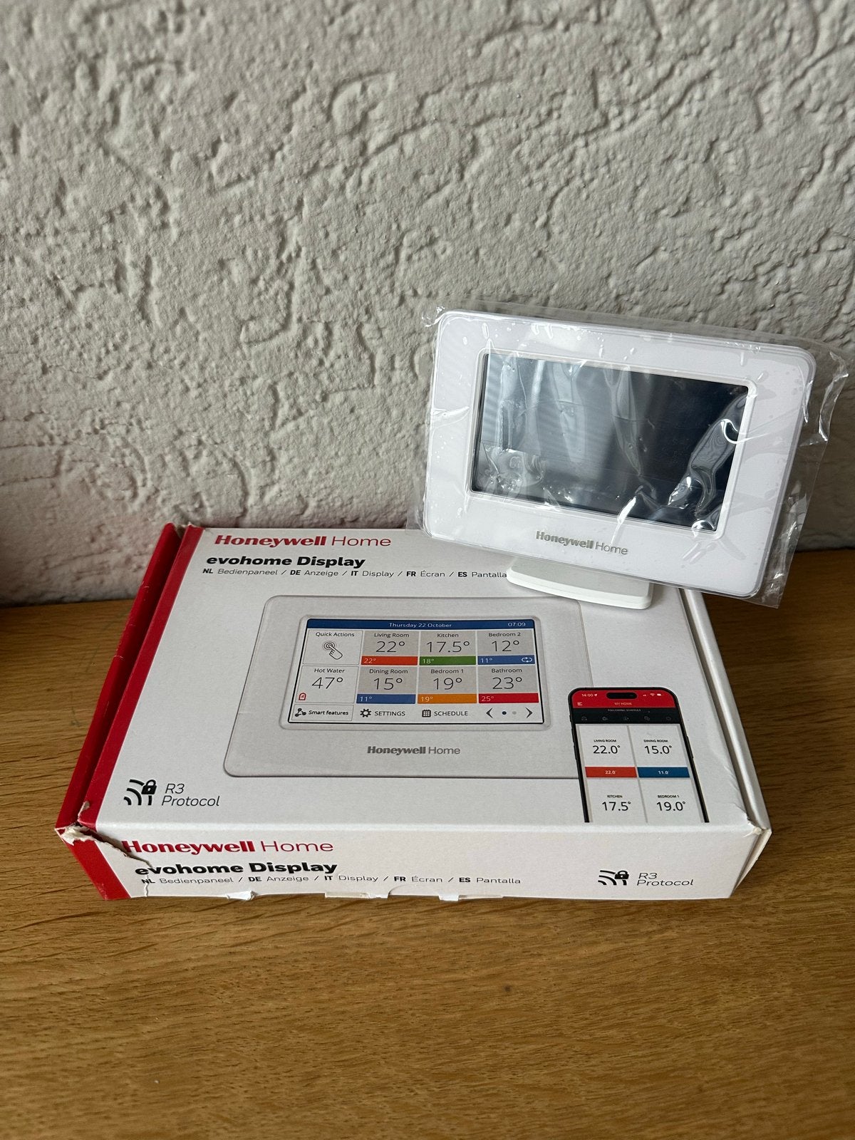 Honeywell Home evohome Display - Slimme Thermostaat, Ophalen of Verzenden, Slimme thermostaat, Nieuw