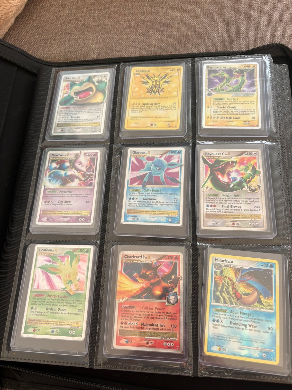 Pokemon vintage collectie L.V X Charizard Snorlax Claimsale, Ophalen of Verzenden, Zo goed als nieuw