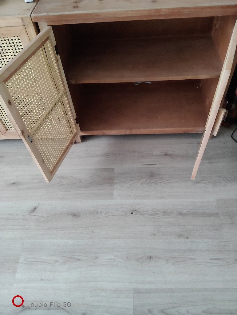 Set van 3 kasten: TV-meubel en servieskasten
