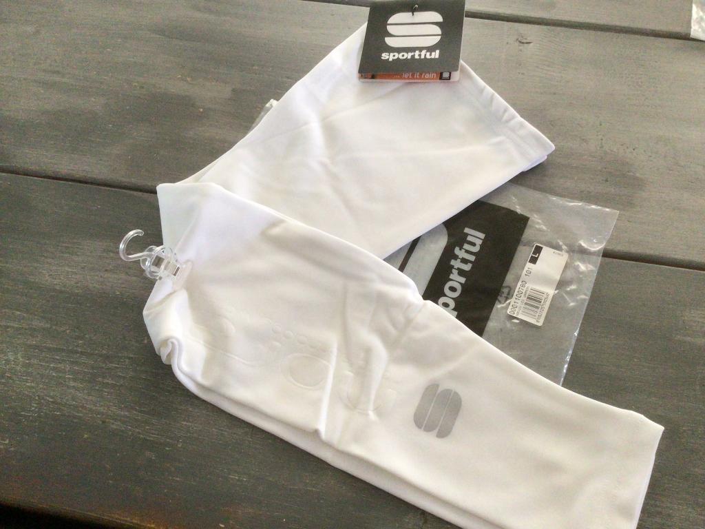 No rain leg warmers wit L, Ophalen of Verzenden, Nieuw, Kleding