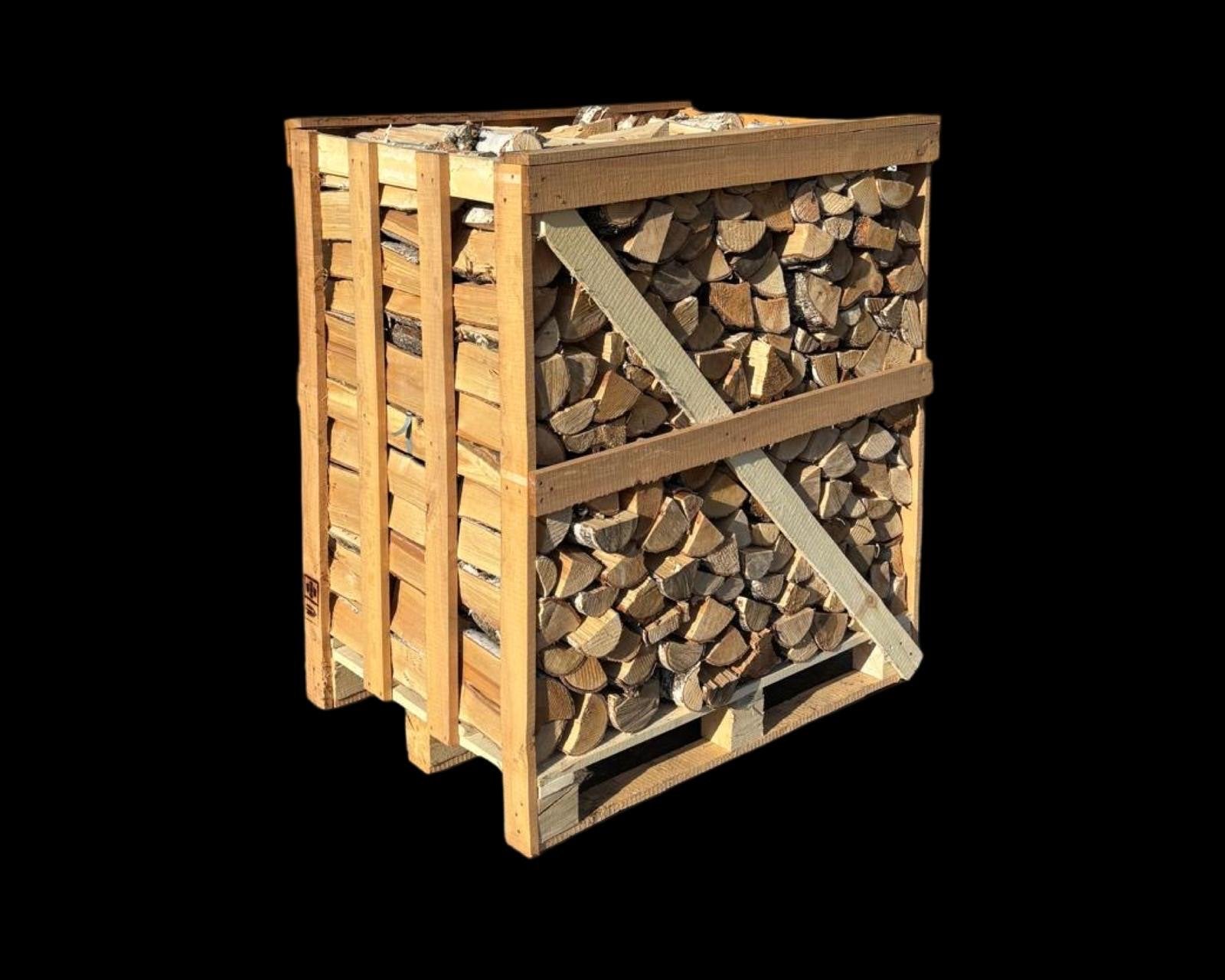 Premium Hardhout Mix – Eik, Es & Beuk (1 m³ ovengedroogd), Minder dan 3 m³, Ophalen of Verzenden, Eikenhout, Blokken