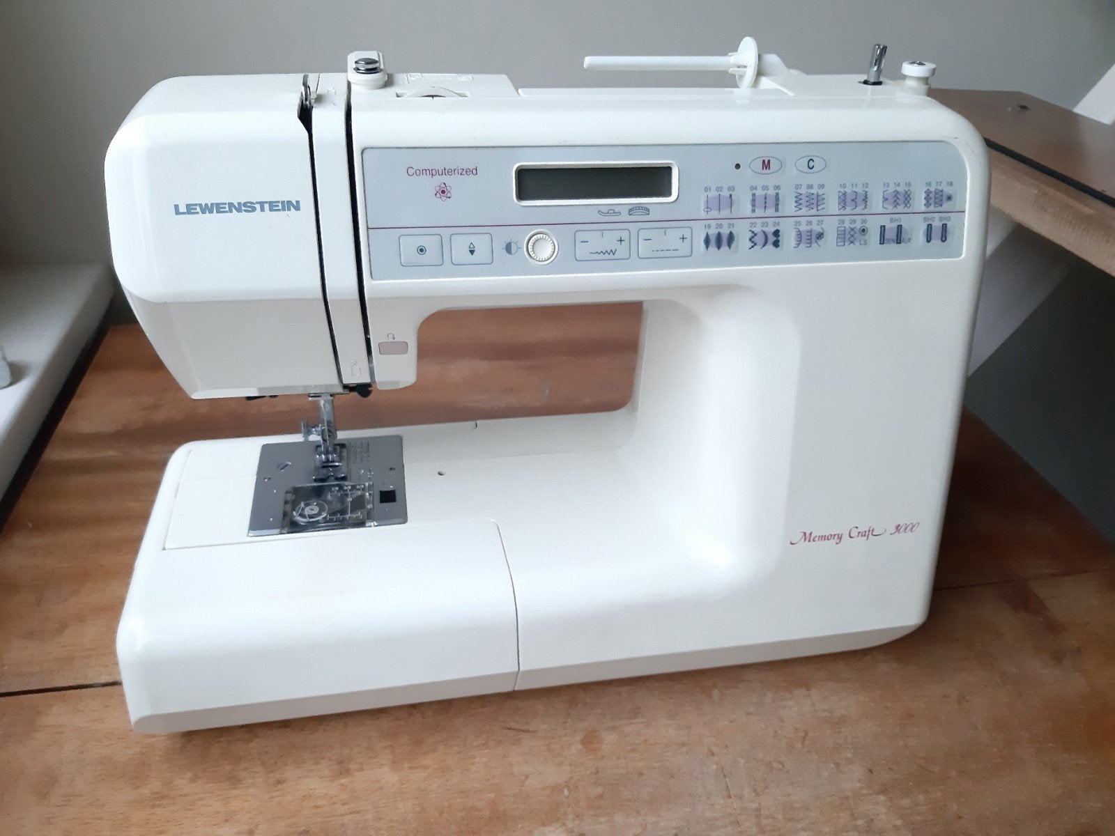 Lewenstein Memory Craft 3000 naaimachine, Ophalen, Gebruikt, Naaimachine, Overige merken