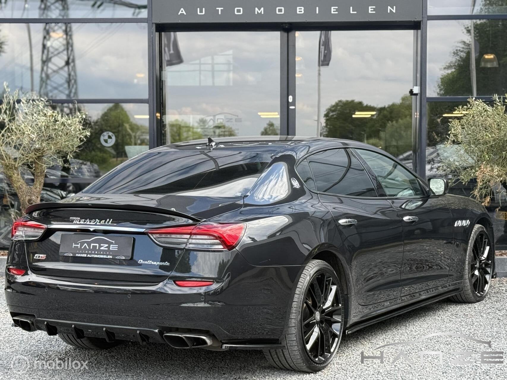 Maserati Quattroporte 3.8 GTS V8|Pano|Leer|Maxton|B&W|21"|, Auto's, Maserati, Automaat, Achterwielaandrijving, Gebruikt, Zwart