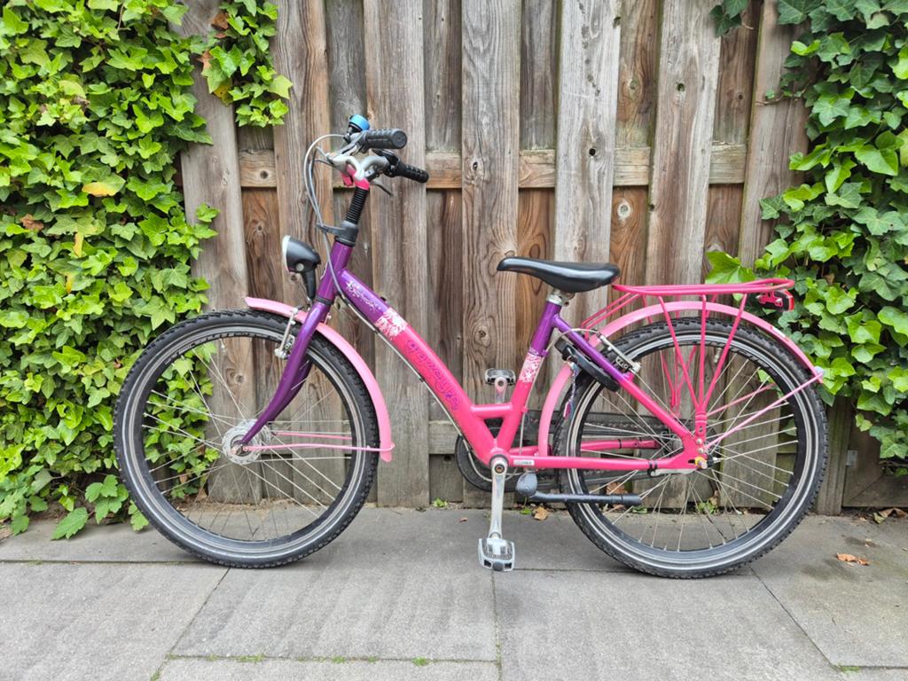 Gazelle Sunshine 24 inch, Fietsen en Brommers, Fietsen | Meisjes, Ophalen, Terugtraprem, Versnellingen, Gazelle