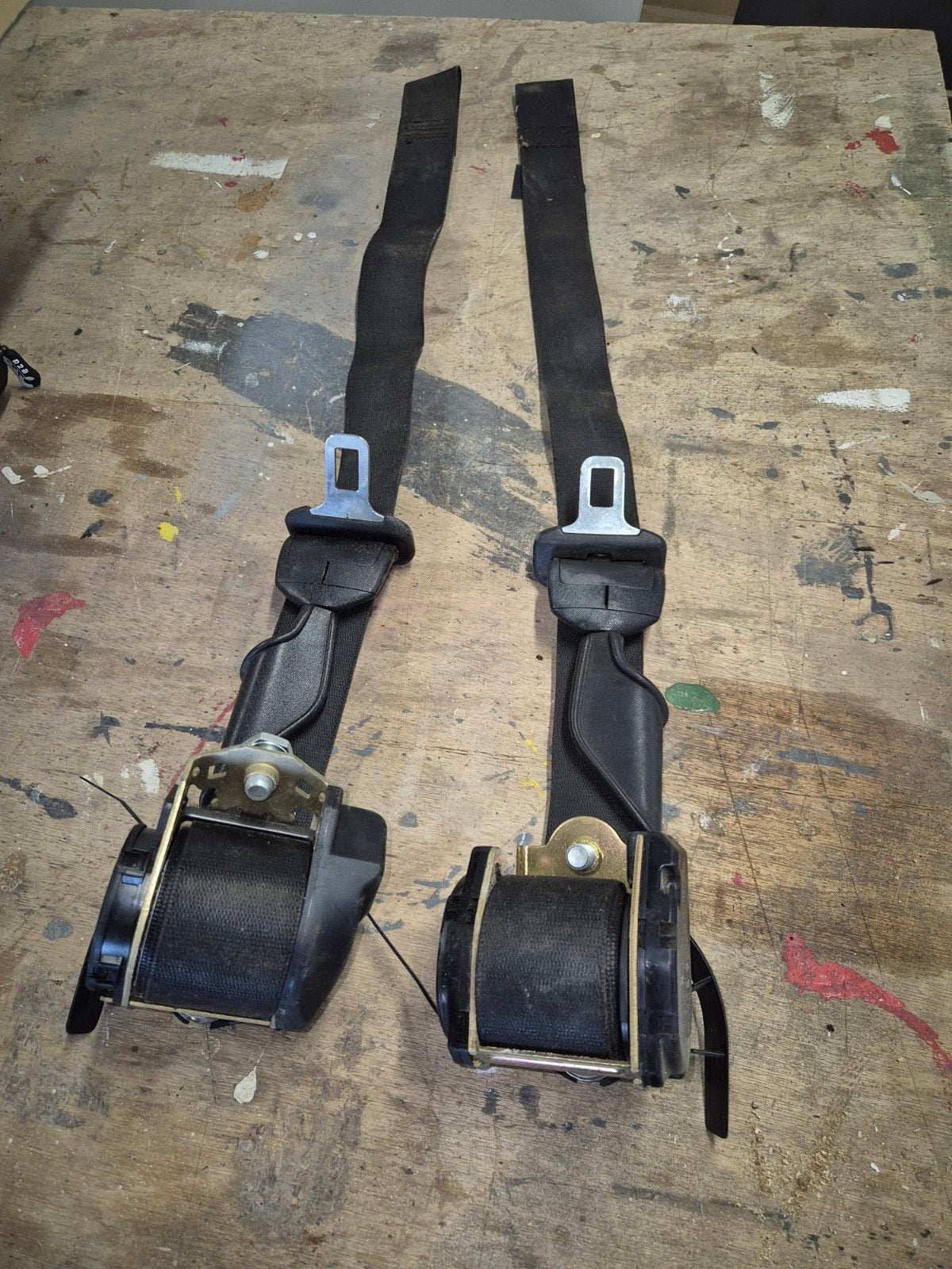 Gordels Opel Kadett E 3-deurs (set), Ophalen, Gebruikt, Links, Opel