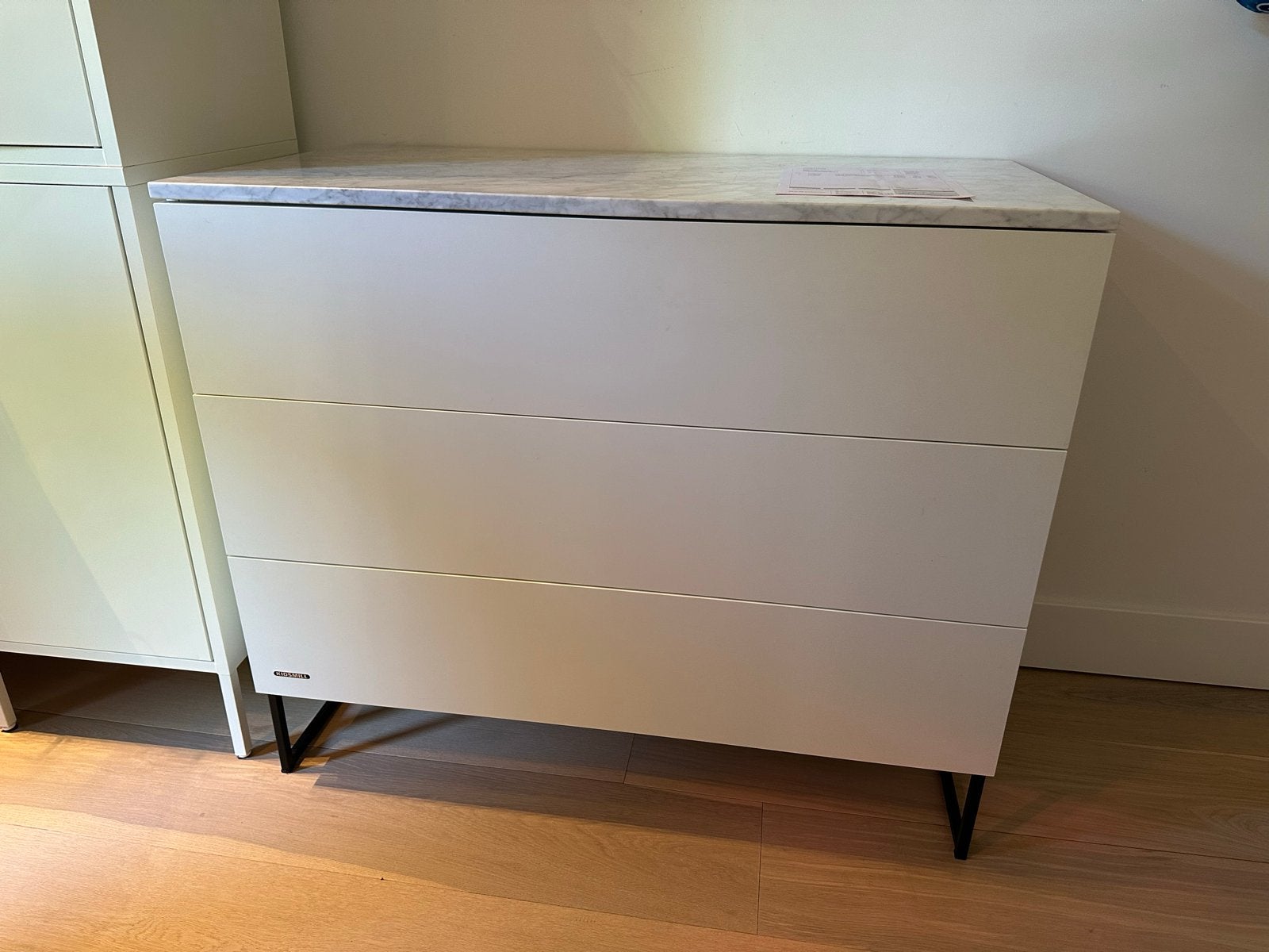 Kidsmill Intense II Commode 3L met marmeren blad, Ophalen, Gebruikt, 50 tot 70 cm, 75 tot 100 cm