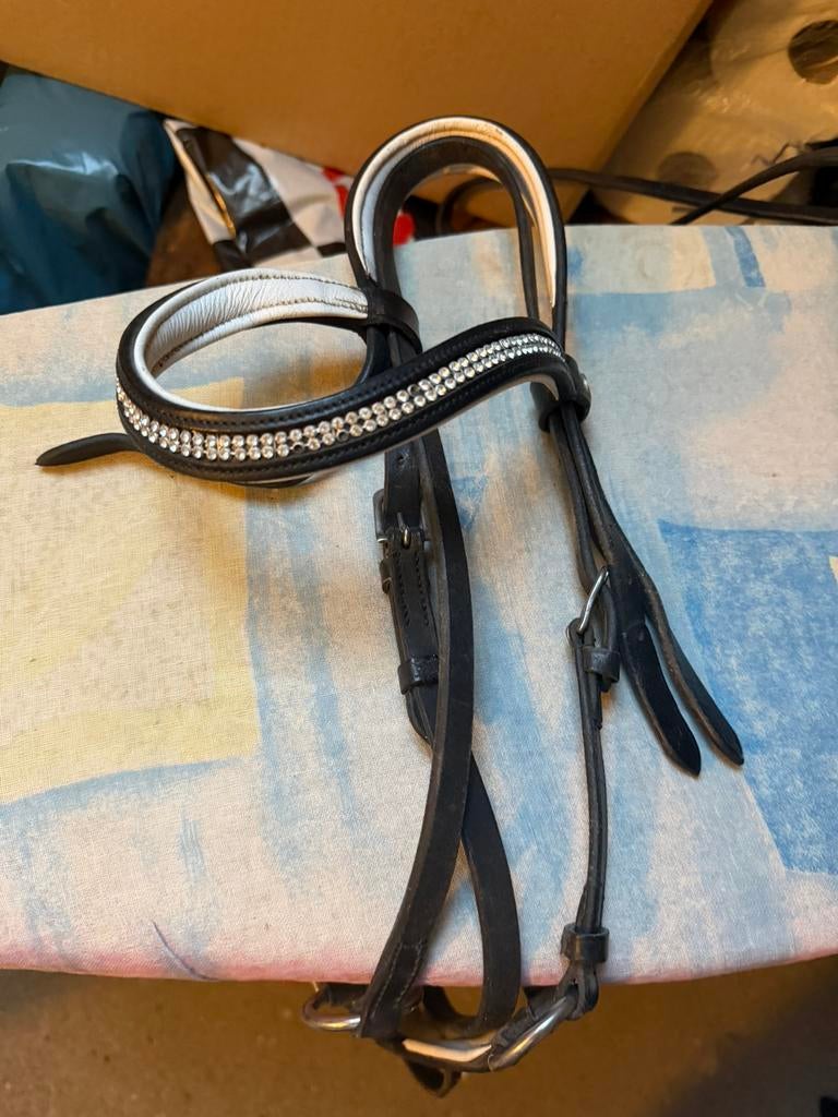 Mexicaans hoofdstel maat cob/pony, Dieren en Toebehoren, Paarden en Pony's | Hoofdstellen en Tuigage, Ophalen, Gebruikt