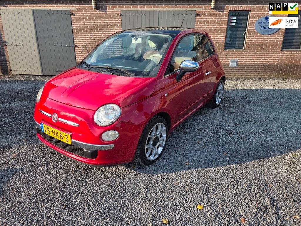 Fiat 500 1.2 Lounge, Auto's, Fiat, Euro 5, Gebruikt, 1242 cc, 4 cilinders