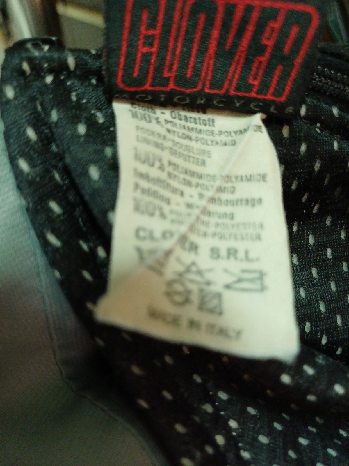 Clover Motorjas met uitneembare binnenvoering, Motoren, Kleding | Motorkleding, Jas | textiel, Heren, Tweedehands, Ophalen of Verzenden