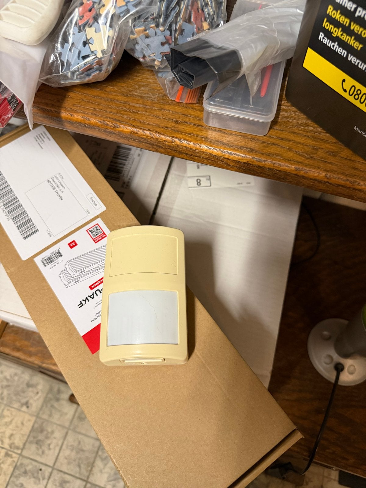 Bewegingsmelder voor alarmsysteem bedraad visonic, Ophalen, Beweging, Detector, Sensor of Melder, Nieuw