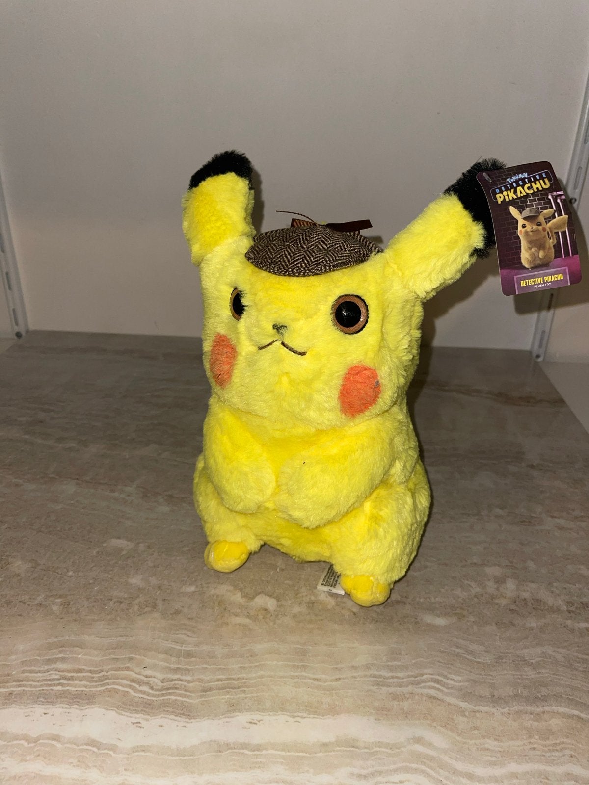 Detective Pikachu knuffel, Overige merken, Geel, Overige typen, Nieuw