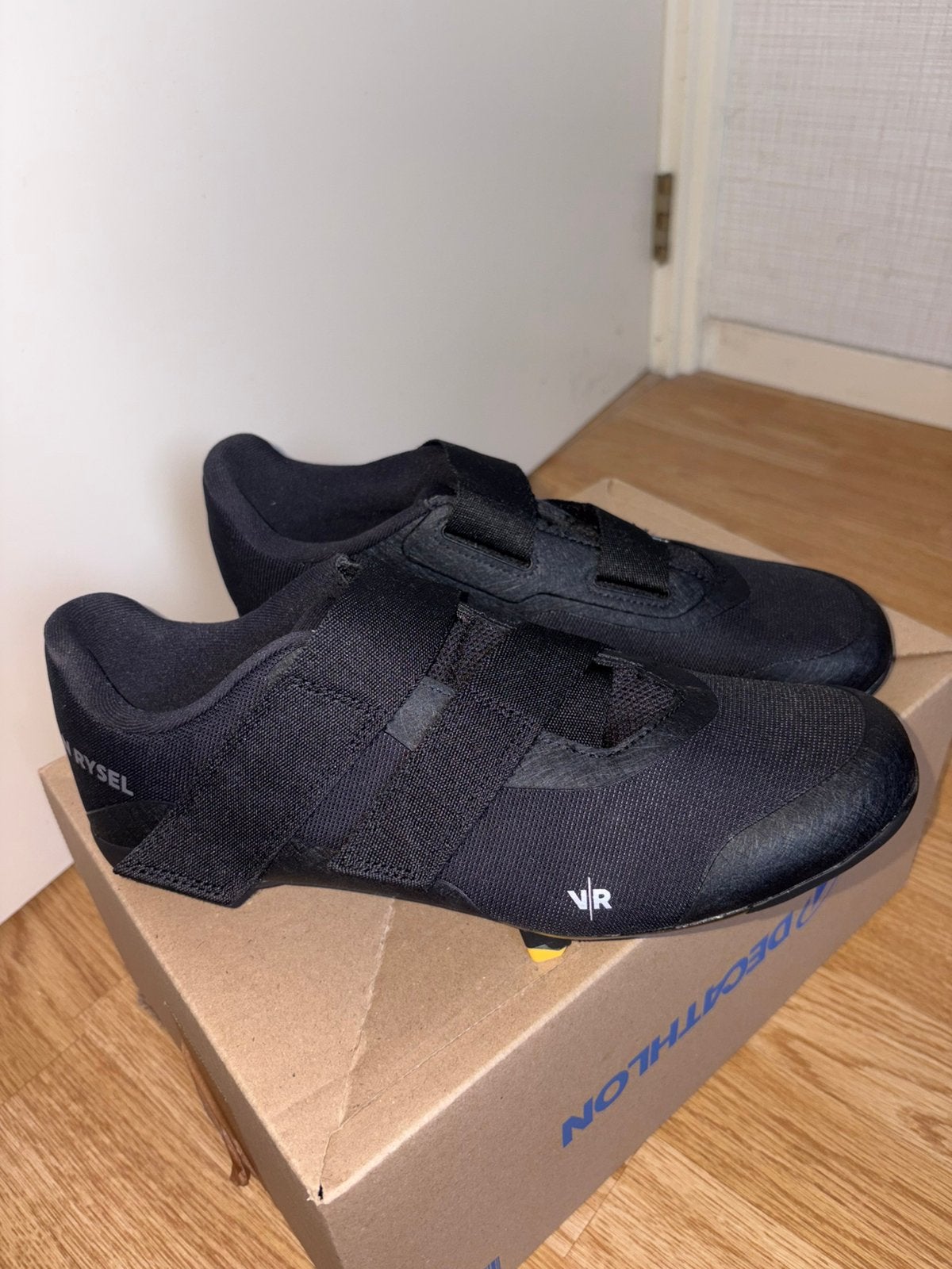 Fietsschoenen edr + schoenplaatjes, Verzenden, Zo goed als nieuw