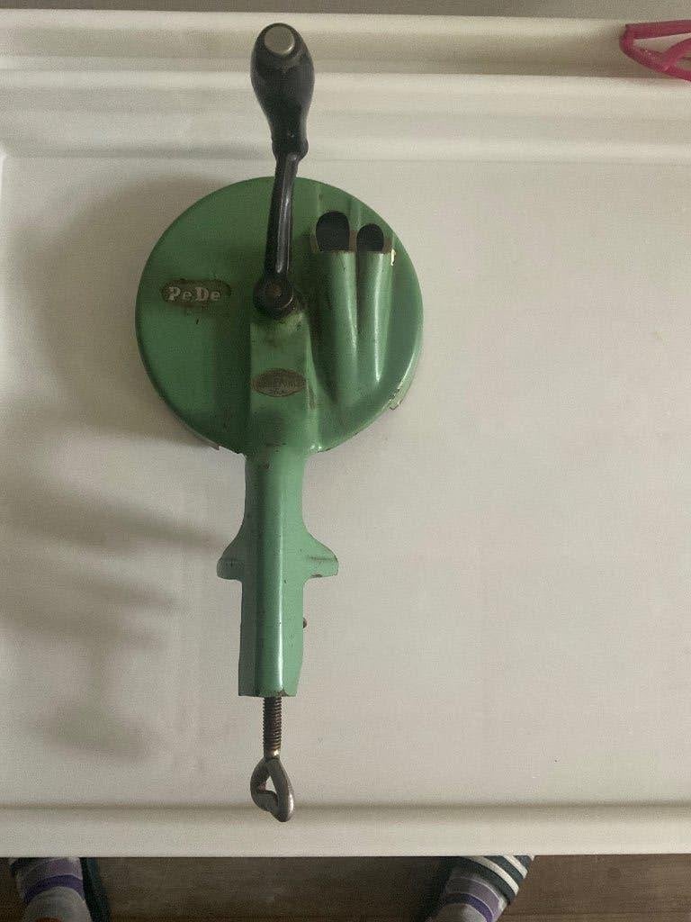 Vintage PeDe Keukenmachine - Groen, Ophalen of Verzenden