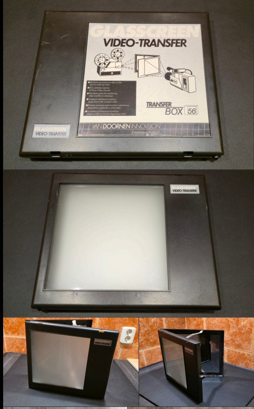 Glasscreen Video-Transfer Box 56 digitaliseren, Audio, Tv en Foto, Ophalen of Verzenden, Refurbished