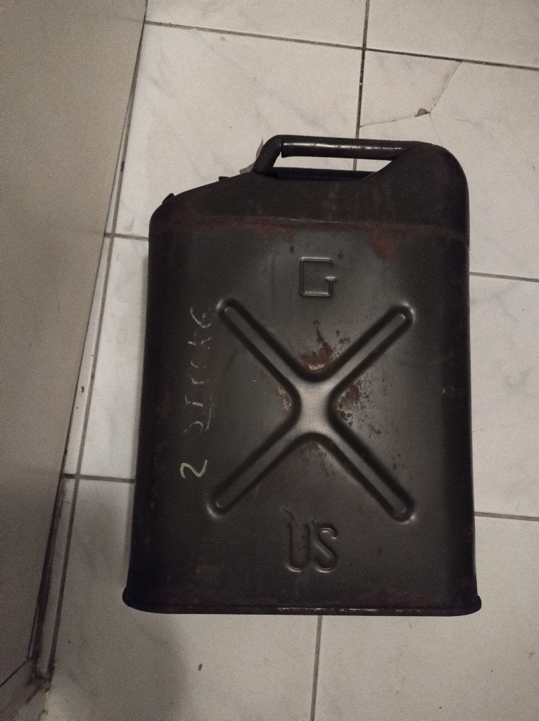 USA jerrycan, Ophalen of Verzenden, Landmacht, Amerika, Embleem of Badge
