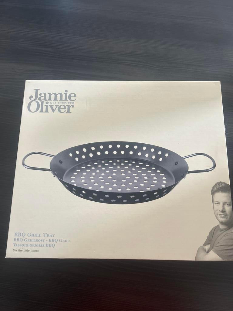 Jamie Oliver BBQ Grill Tray - Grillrooster Pan 30cm, Ophalen of Verzenden, Nieuw
