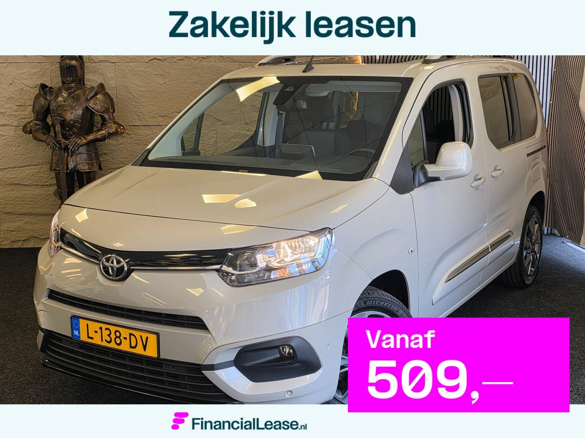 Toyota PROACE CITY Verso 1.2 Turbo Dynamic|GARANTIE|CARPLAY|, Parkeersensor, Gebruikt, Euro 6, Origineel Nederlands