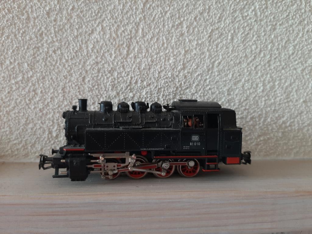 Marklin 2963 stoomlocomotief br81 uit de startset., Wisselstroom, Gebruikt, Locomotief, Ophalen of Verzenden