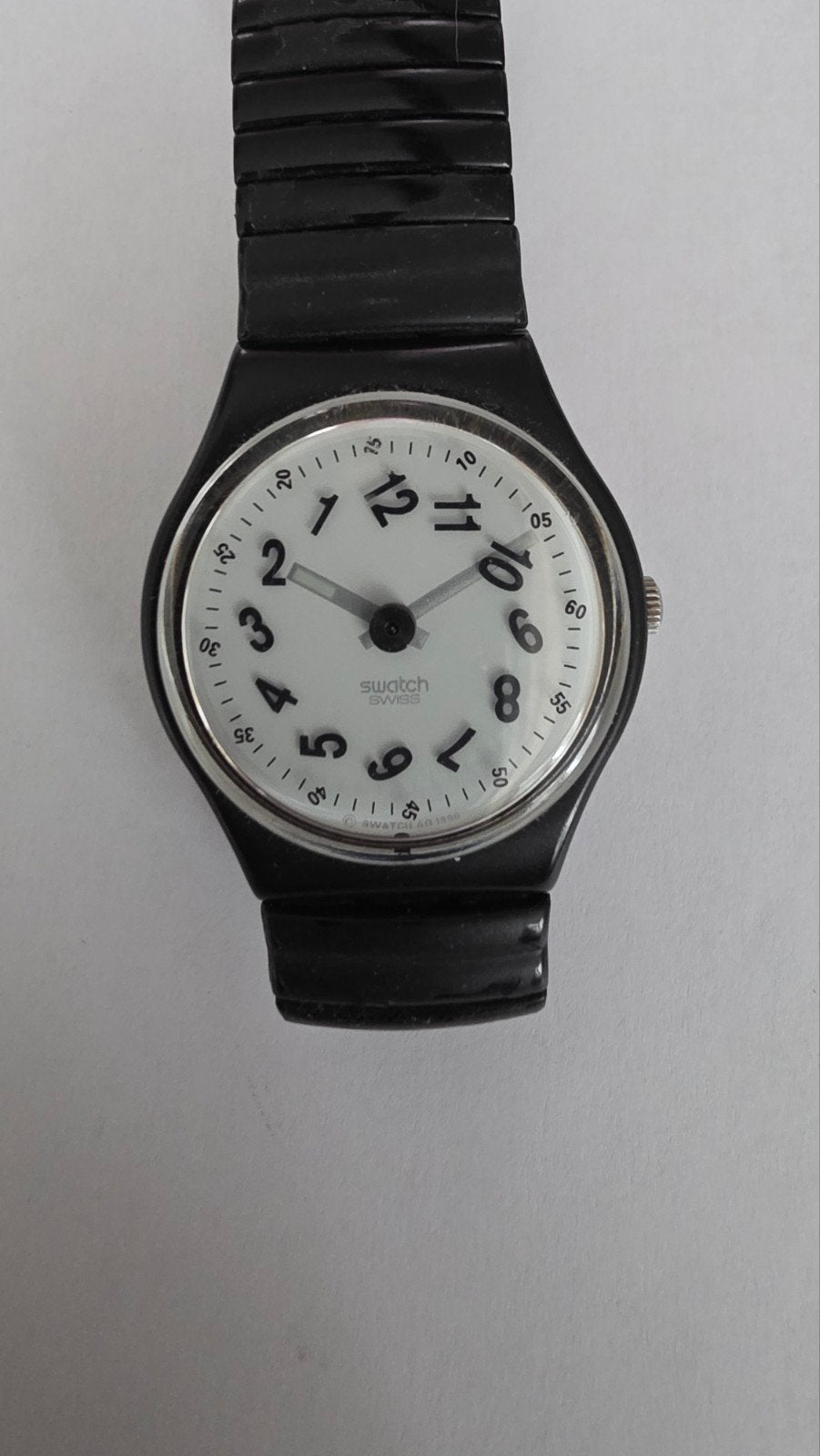 vintage Swatch Gent Flex 'As Time Goes By' (GX128), Kunststof, Gebruikt, Polshorloge, Ophalen of Verzenden