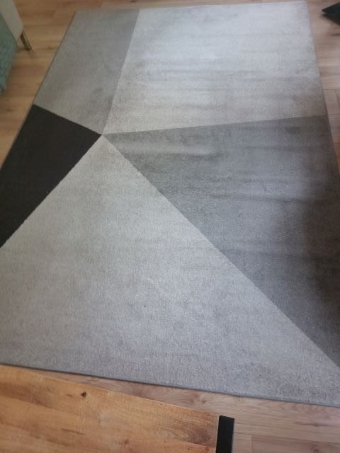vloerkleed, Ophalen, Gebruikt, Beige, 200 cm of meer