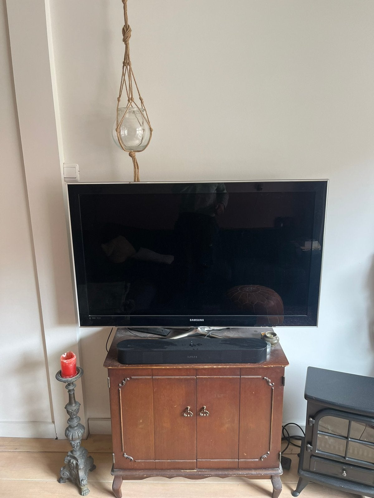 Goedwerkende 46 inch televisie, Ophalen, 50 Hz, Zo goed als nieuw, Samsung