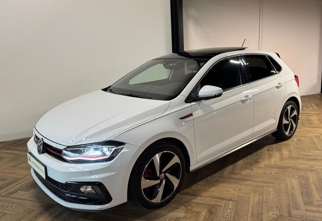 Volkswagen Polo 2.0 TSI GTI PANO CAM PDC, Auto's, Gebruikt, Zwart, 4 cilinders, 1984 cc