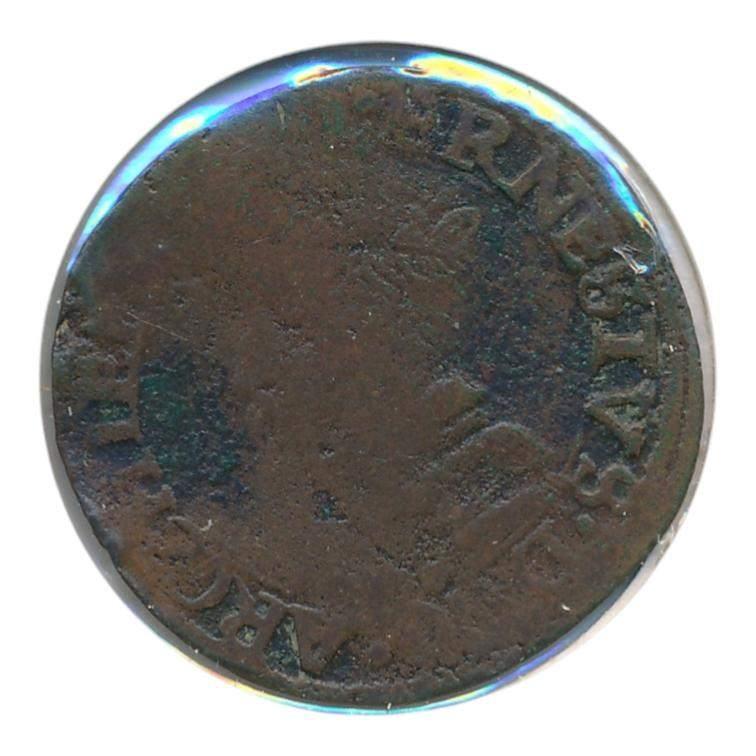 Luik 1 Oord 1581-1612, Postzegels en Munten, Ophalen of Verzenden, België, Losse munt