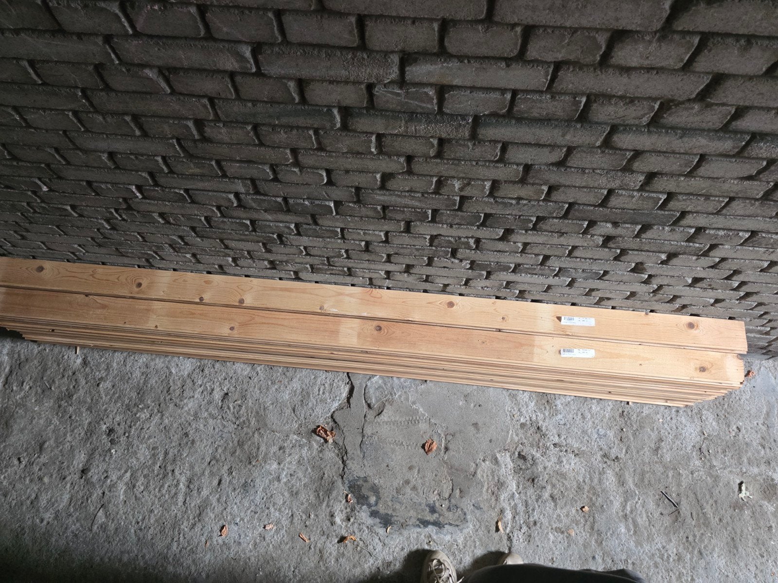 Vuren Vloerdelen – 38 stuks – 18 x 88 x 2340 mm, Ophalen of Verzenden, Overige materialen, Plinten