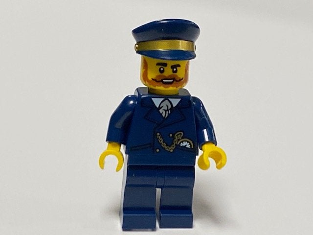 Lego Minifiguur idea177 Manager Treinstation, Lego, Nieuw, Ophalen of Verzenden, Ideas