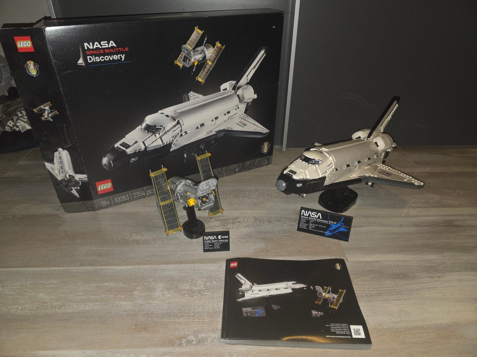 Lego Icons 10283 NASA Space Shuttle Discovery 100% compleet, Lego, Compleet, Ophalen of Verzenden, Zo goed als nieuw