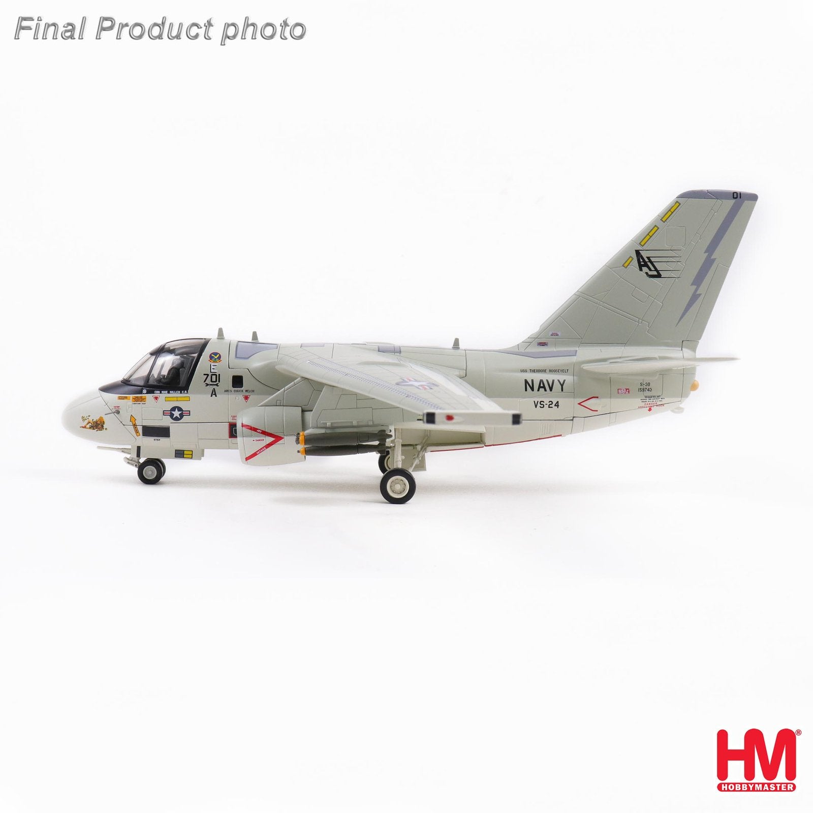 Hobby Master HA4914 | Lockheed S-3B Viking, Ophalen, Schaalmodel, Nieuw, Pilot Station