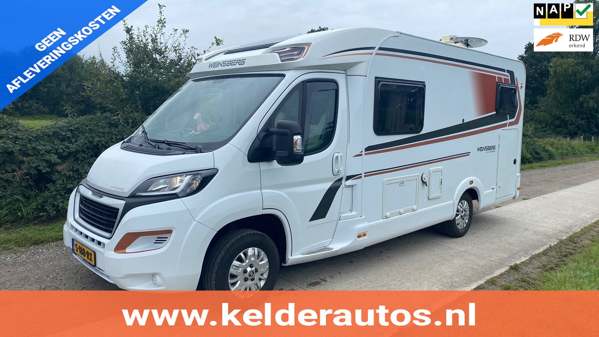 Weinsberg R57 Pepper 600 MEG Edition Pepper Euro 6d! VOL OPT, Weinsberg, Bedrijf, Tot en met 3, Luifel