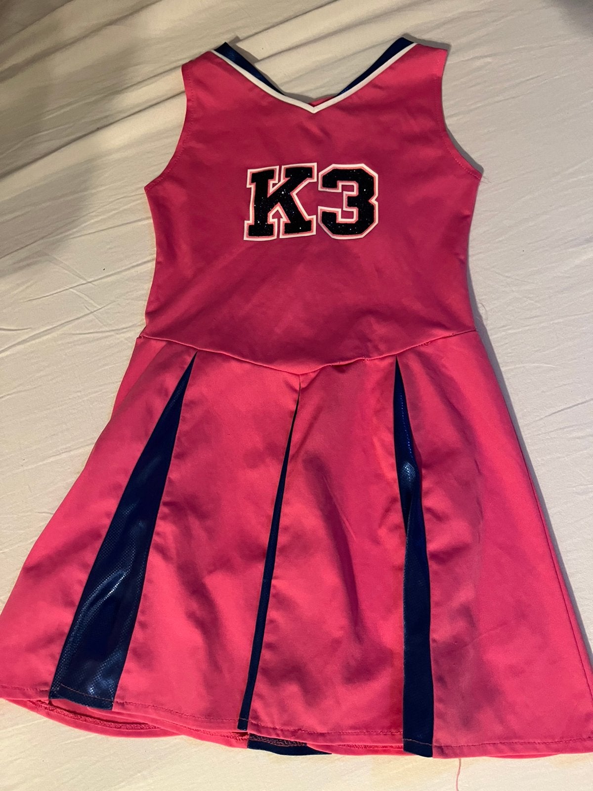 K3 jurkje roze blauw maat 134, Ophalen of Verzenden, Gebruikt, 134 t/m 140, Meisje