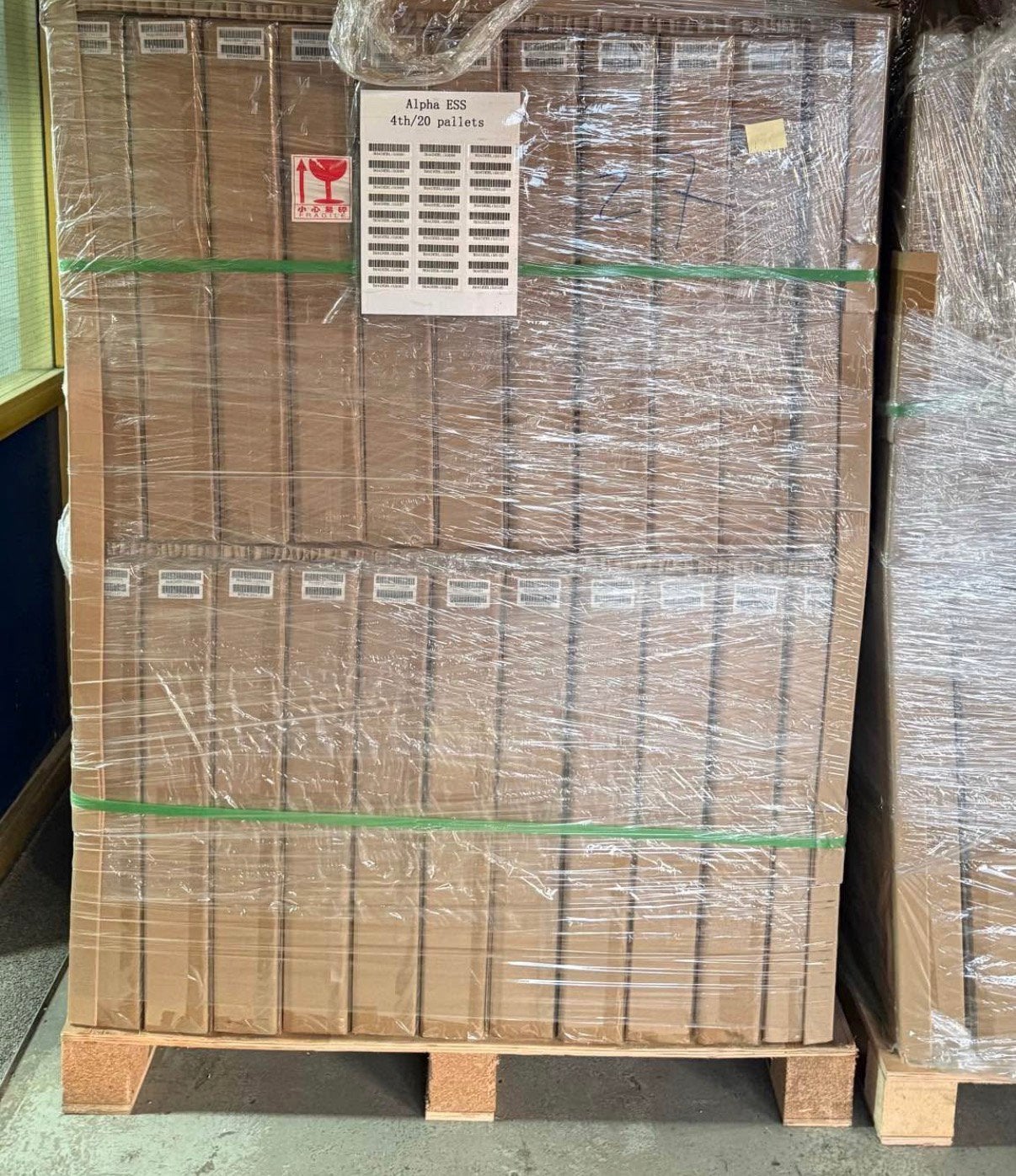 Tijdelijk Pallet AlphaEss SP300 opvouwbare zonnepanelen 300W, Ophalen, Nieuw