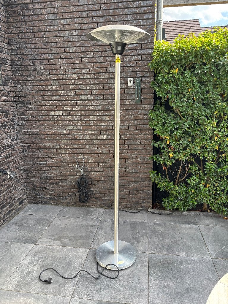 Elektrische terrasverwarmer, Ophalen, Zo goed als nieuw, Elektrisch, Vloer
