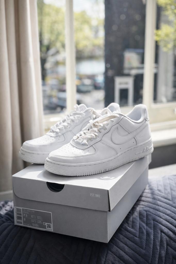 Nike Air Force 1 '07 (Maat 40,5) - Amsterdam, Ophalen, Zo goed als nieuw, Wit, Sneakers of Gympen