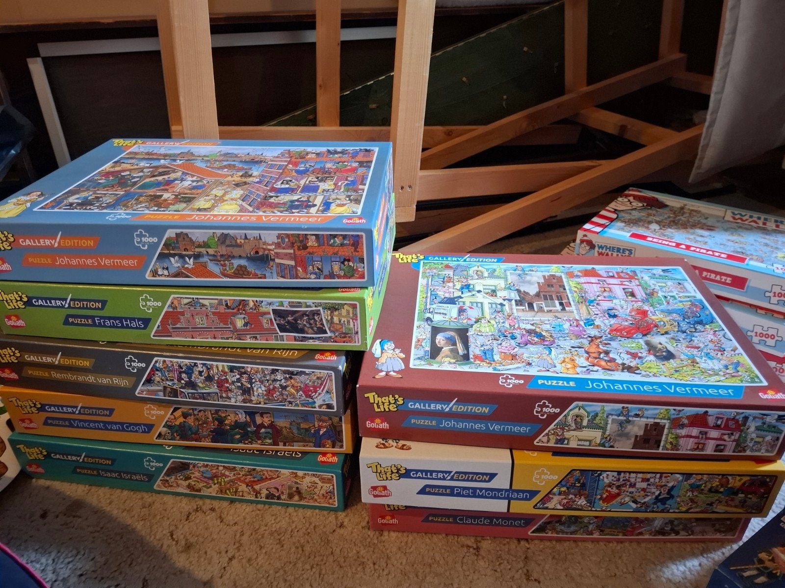 Gallery Edition puzzels 1000stuks, Hobby en Vrije tijd, Denksport en Puzzels, Ophalen of Verzenden, 500 t/m 1500 stukjes, Zo goed als nieuw