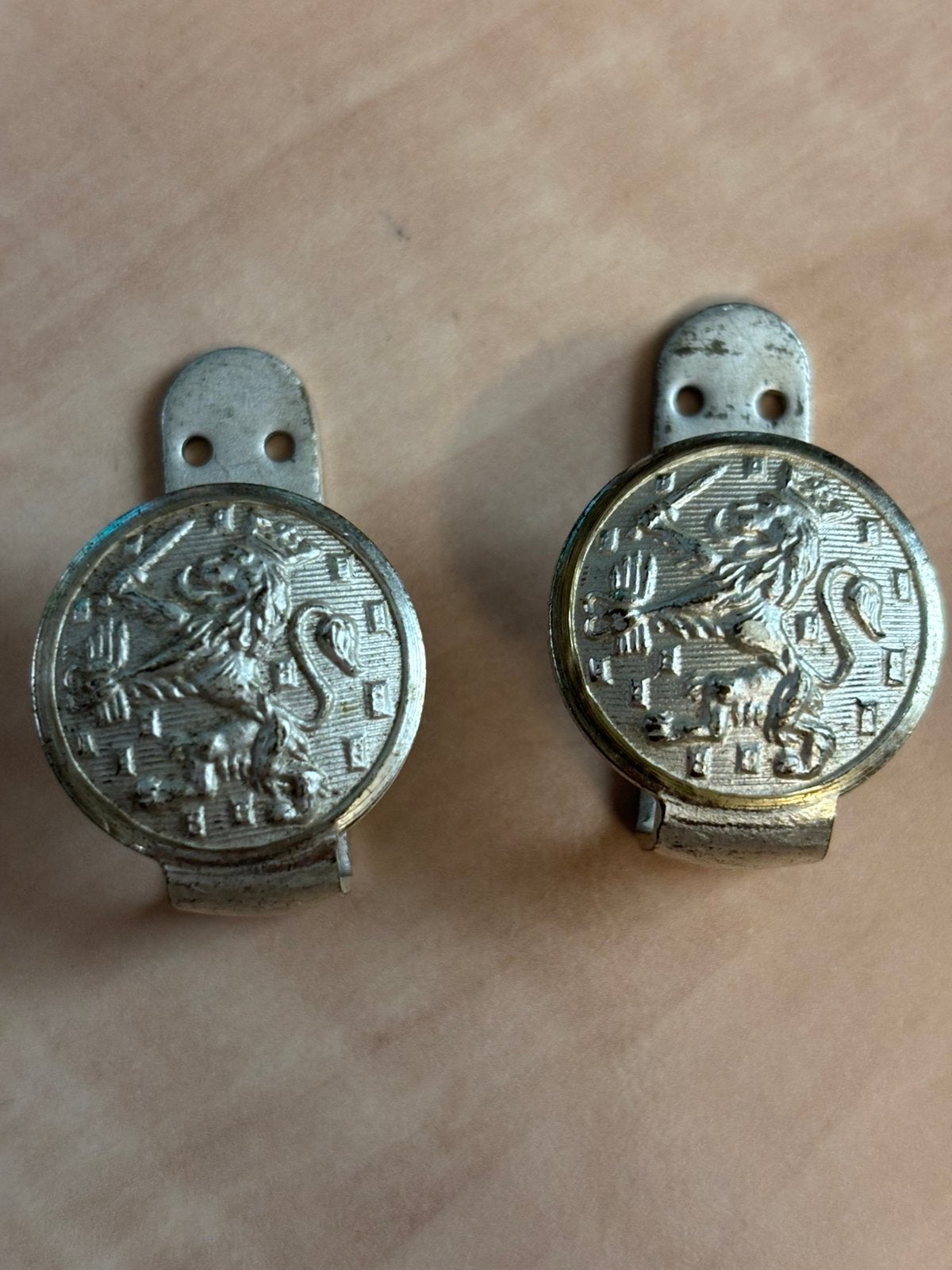 Taillehaken vooroorlogs cavalerie administratie zilverkleur, Verzenden, Nederland