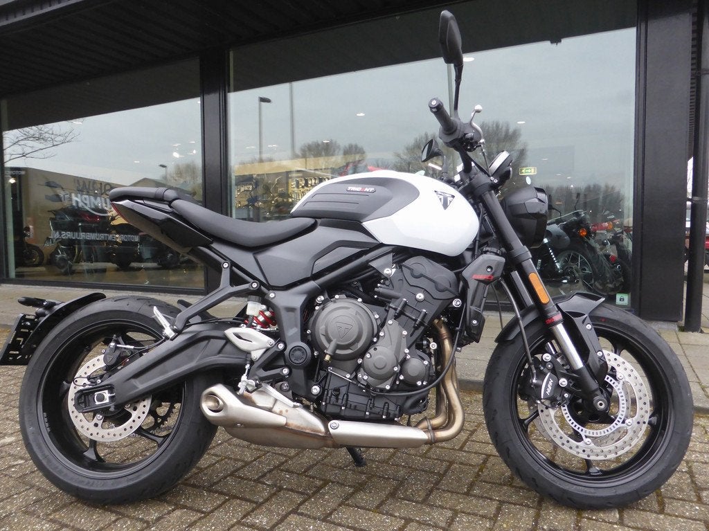 Triumph Trident 660 NEW Trident 660 (bj 2026), Triumph Motocycles, Triumph.Benelux@triumph.co.uk, Meer dan 35 kW, De Droogmakerij 40A
1851 LX   Heiloo, NL