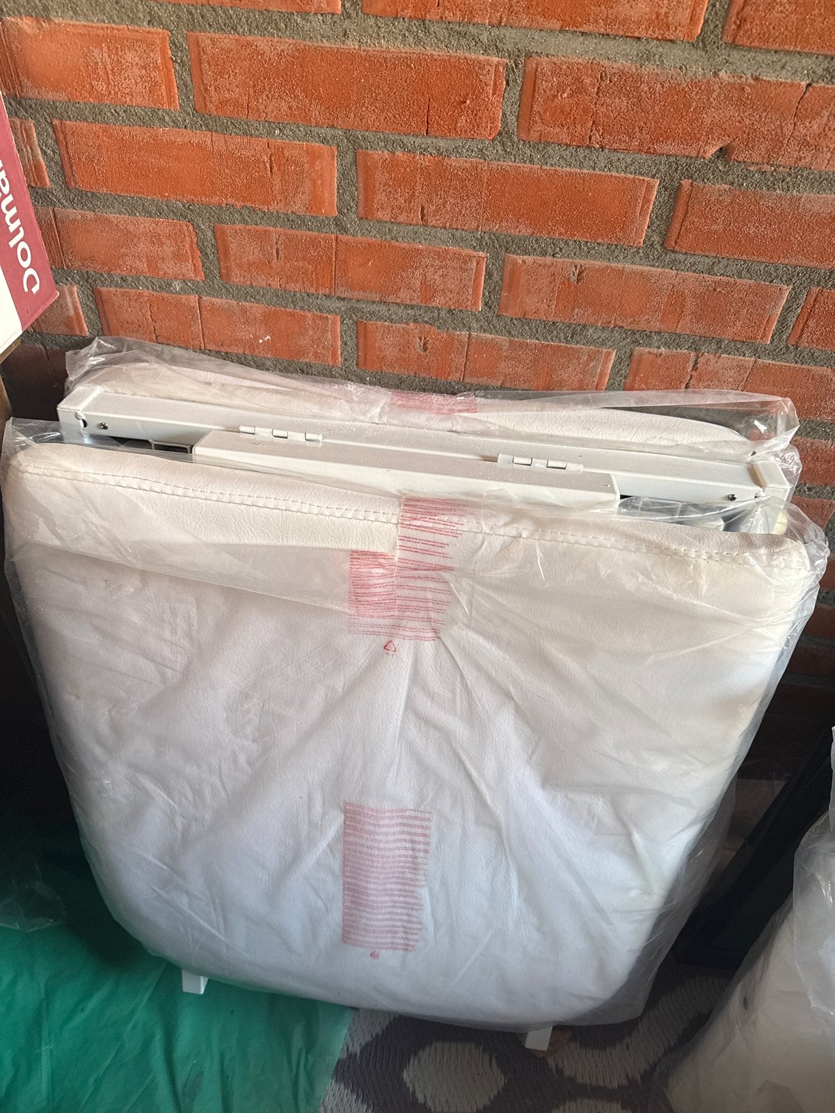 Nieuwe witte massage, wimper lange stoel, nog in verpakking, Ophalen, Nieuw