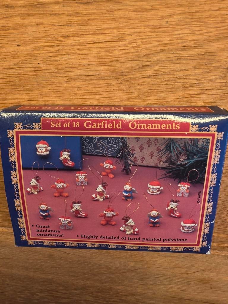 Garfield kerstboom hangertjes, nieuw, Diversen, Kerst, Ophalen, Nieuw