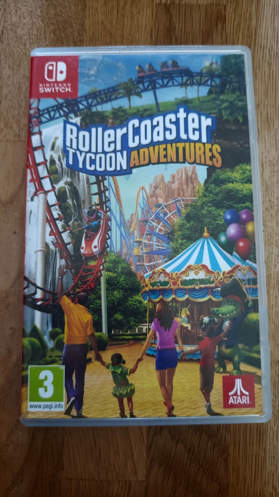 RollerCoaster Tycoon Adventures Nintendo Switch, 1 speler, Ophalen of Verzenden, Zo goed als nieuw, Vanaf 3 jaar